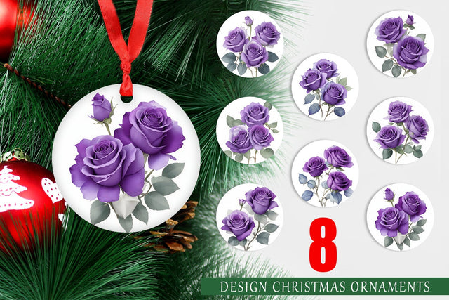 Christmas Ornament Sublimation artnoy 