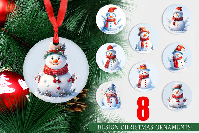 Christmas Ornament Sublimation artnoy 