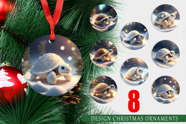Christmas Ornament Sublimation artnoy 