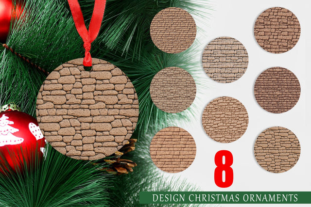 Christmas Ornament Sublimation artnoy 