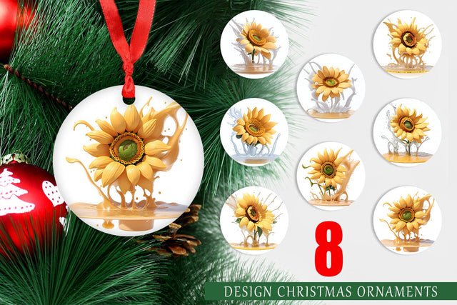 Christmas Ornament Sublimation artnoy 