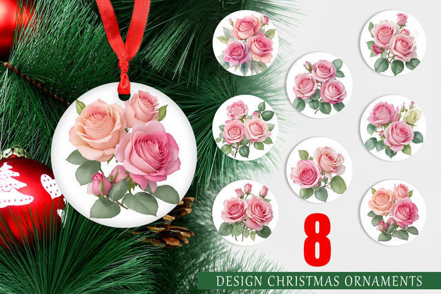 Christmas Ornament Sublimation artnoy 
