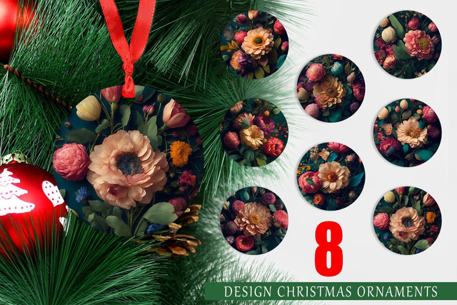 Christmas Ornament Sublimation artnoy 