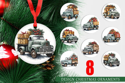 Christmas Ornament Sublimation artnoy 