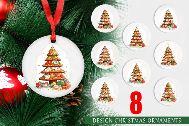 Christmas Ornament Sublimation artnoy 