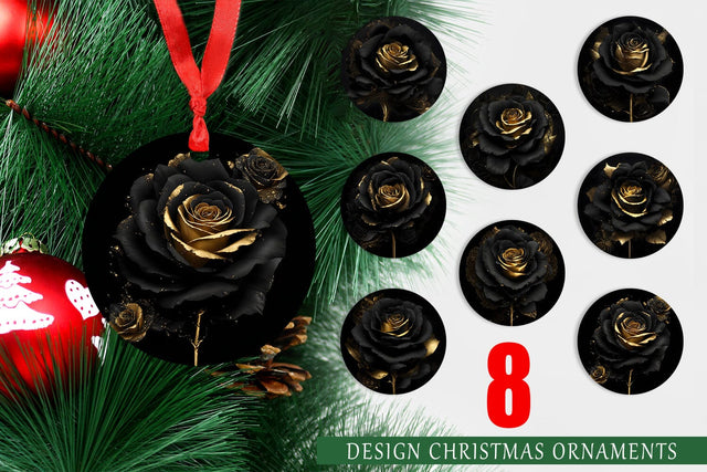 Christmas Ornament Sublimation artnoy 