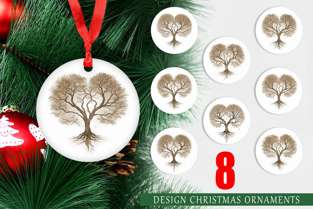 Christmas Ornament Sublimation artnoy 