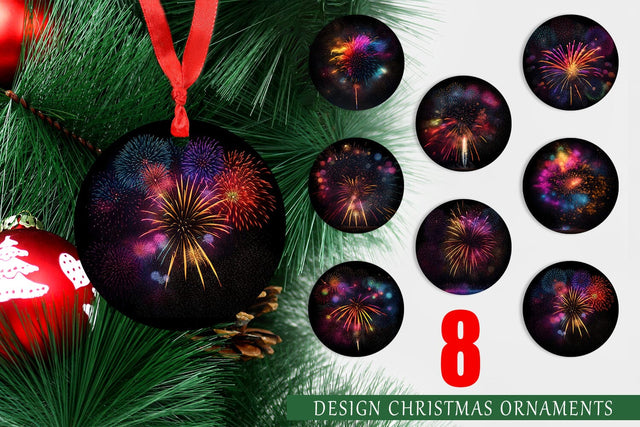 Christmas Ornament Sublimation artnoy 