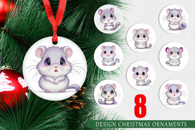 Christmas Ornament Sublimation artnoy 