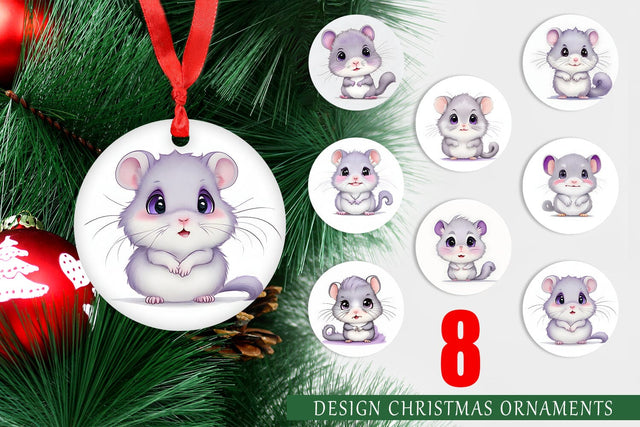 Christmas Ornament Sublimation artnoy 