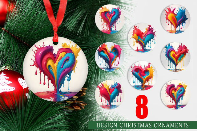 Christmas Ornament Sublimation artnoy 