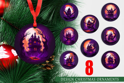 Christmas Ornament Sublimation artnoy 