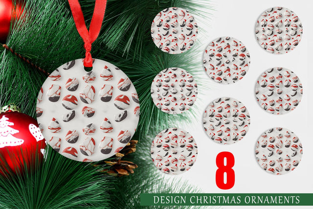 Christmas Ornament Sublimation artnoy 