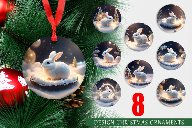 Christmas Ornament Sublimation artnoy 