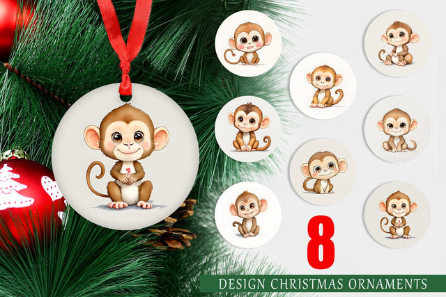 Christmas Ornament Sublimation artnoy 