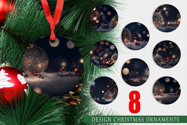 Christmas Ornament Sublimation artnoy 