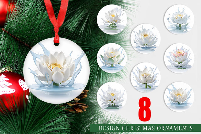 Christmas Ornament Sublimation artnoy 