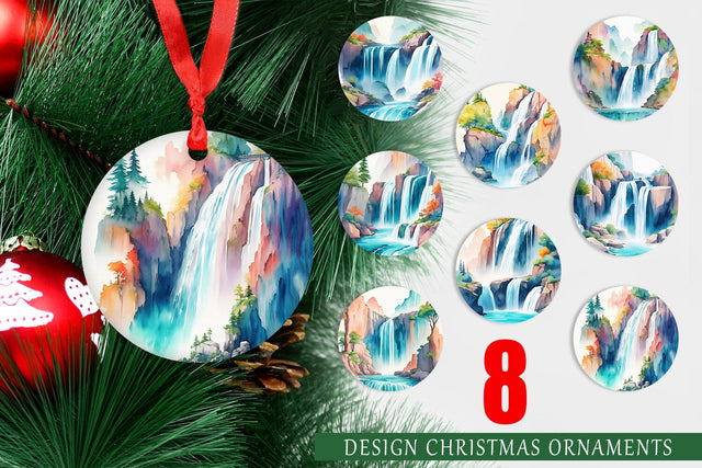 Christmas Ornament Sublimation artnoy 