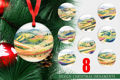 Christmas Ornament Sublimation artnoy 
