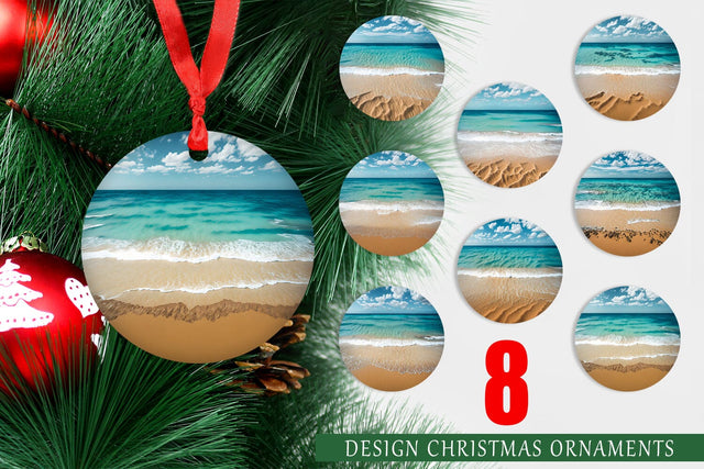 Christmas Ornament Sublimation artnoy 