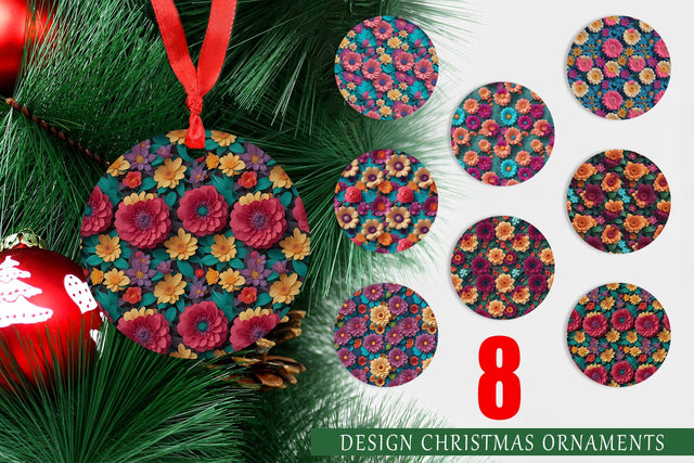 Christmas Ornament Sublimation artnoy 