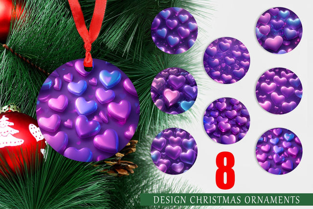 Christmas Ornament Sublimation artnoy 