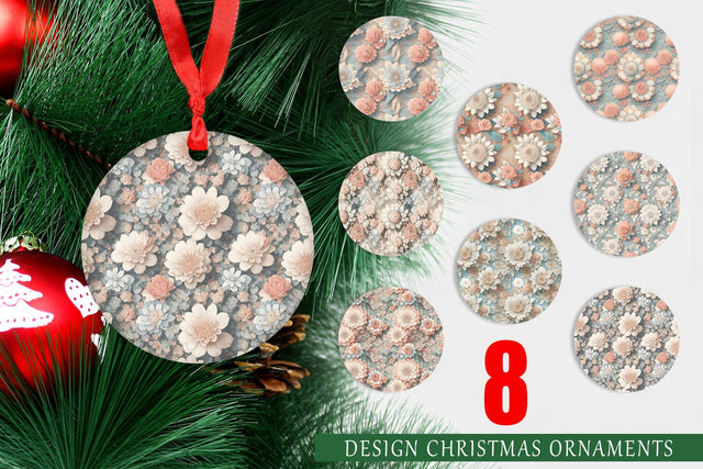 Christmas Ornament Sublimation artnoy 