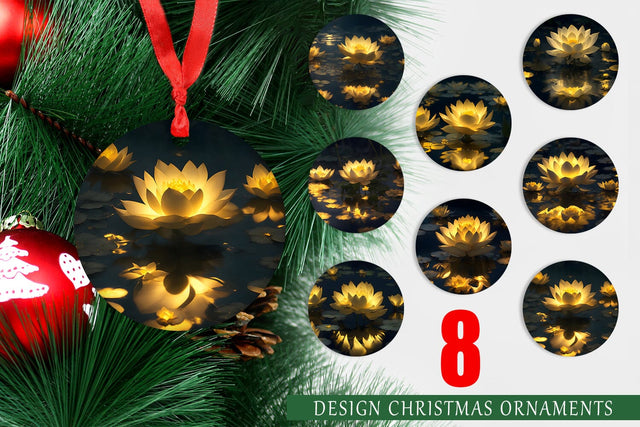 Christmas Ornament Sublimation artnoy 