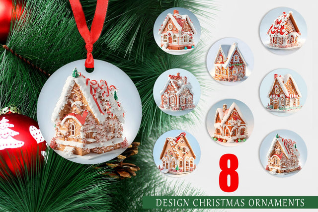 Christmas Ornament Sublimation artnoy 