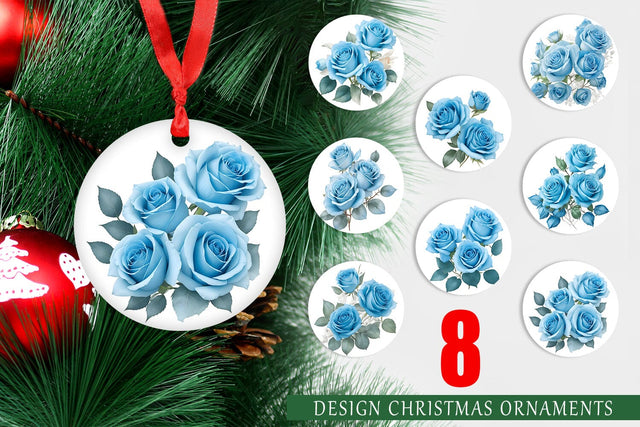 Christmas Ornament Sublimation artnoy 