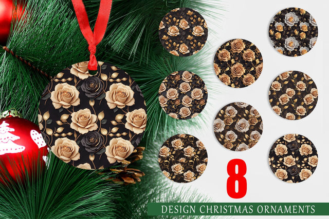 Christmas Ornament Sublimation artnoy 