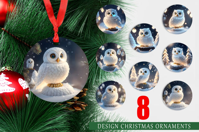 Christmas Ornament Sublimation artnoy 