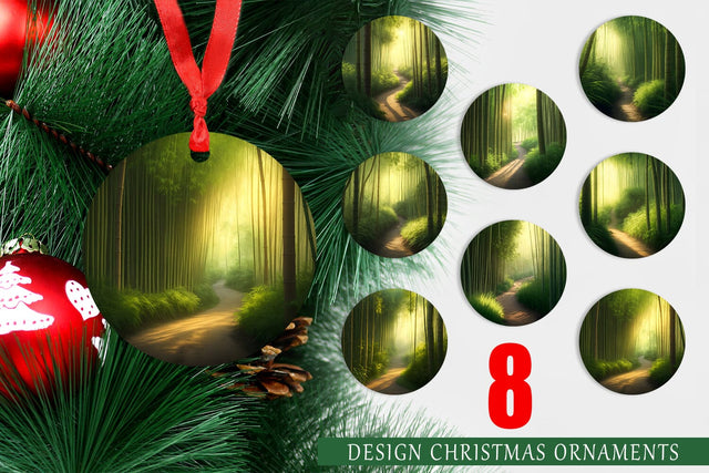 Christmas Ornament Sublimation artnoy 