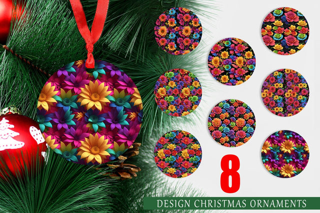Christmas Ornament Sublimation artnoy 