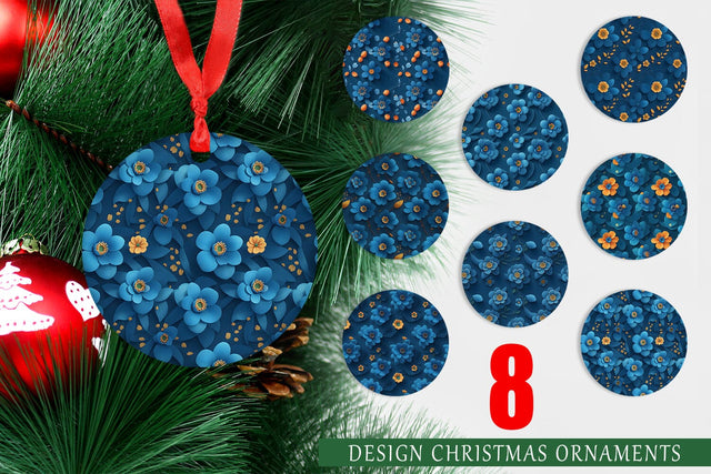 Christmas Ornament Sublimation artnoy 