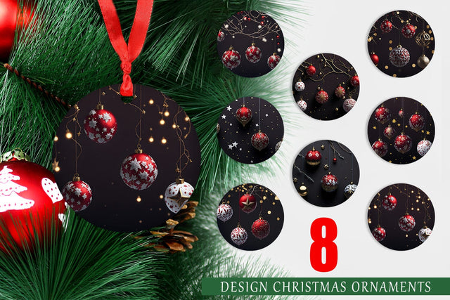 Christmas Ornament Sublimation artnoy 