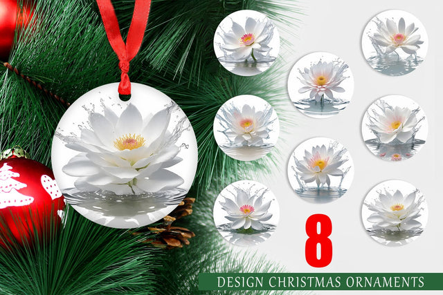 Christmas Ornament Sublimation artnoy 
