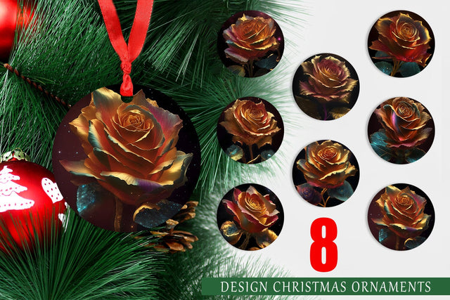 Christmas Ornament Sublimation artnoy 