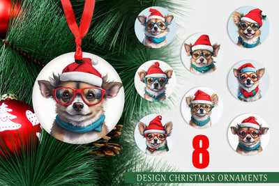 Christmas Ornament Sublimation artnoy 