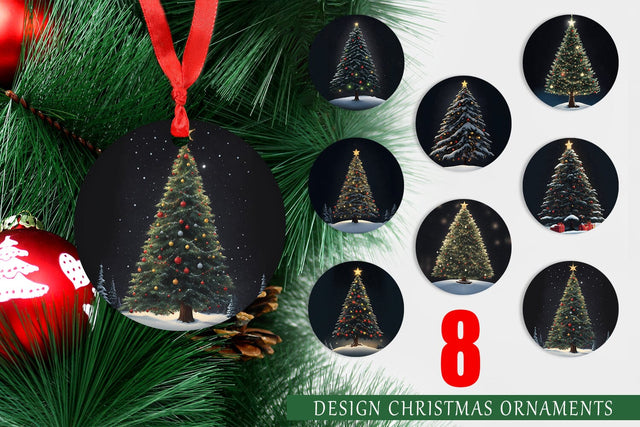 Christmas Ornament Sublimation artnoy 