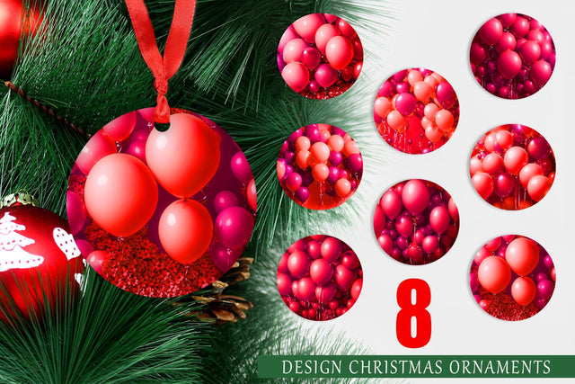 Christmas Ornament Sublimation artnoy 