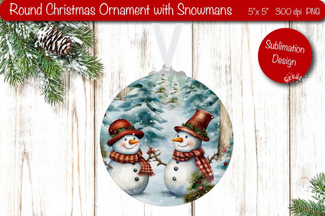 Christmas ornament Sublimation PNG Sublimation Createya Design 