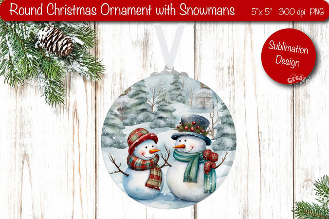 Christmas ornament Sublimation PNG Sublimation Createya Design 