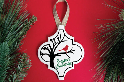 Christmas Ornament SVG - 10 Arabesque Christmas SVG Files SVG Old Market 