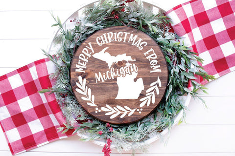 Christmas Ornament SVG - 50 States Christmas SVG Files SVG Old Market 