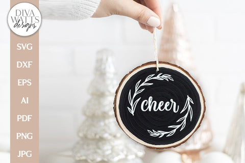 Christmas Ornament SVG Bundle | Farmhouse Ornaments SVG Diva Watts Designs 