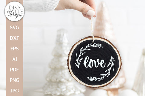 Christmas Ornament SVG Bundle | Farmhouse Ornaments SVG Diva Watts Designs 