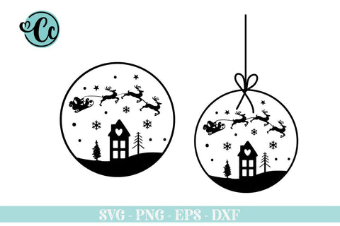 Christmas Ornament SVG Bundle SVG Crazy Craft 
