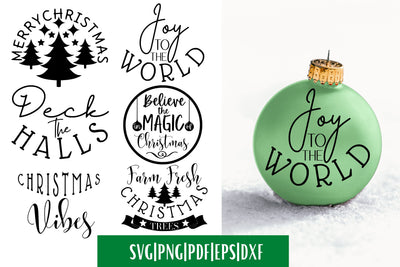 Christmas Ornament SVG Bundle SVG MockupSvgVenue 