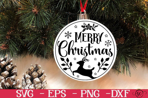 Christmas ornament SVG bundle SVG Svgcraft 